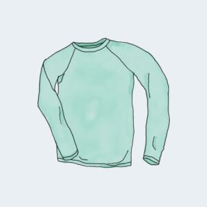 Long Sleeve Tee Camiseta de manga larga